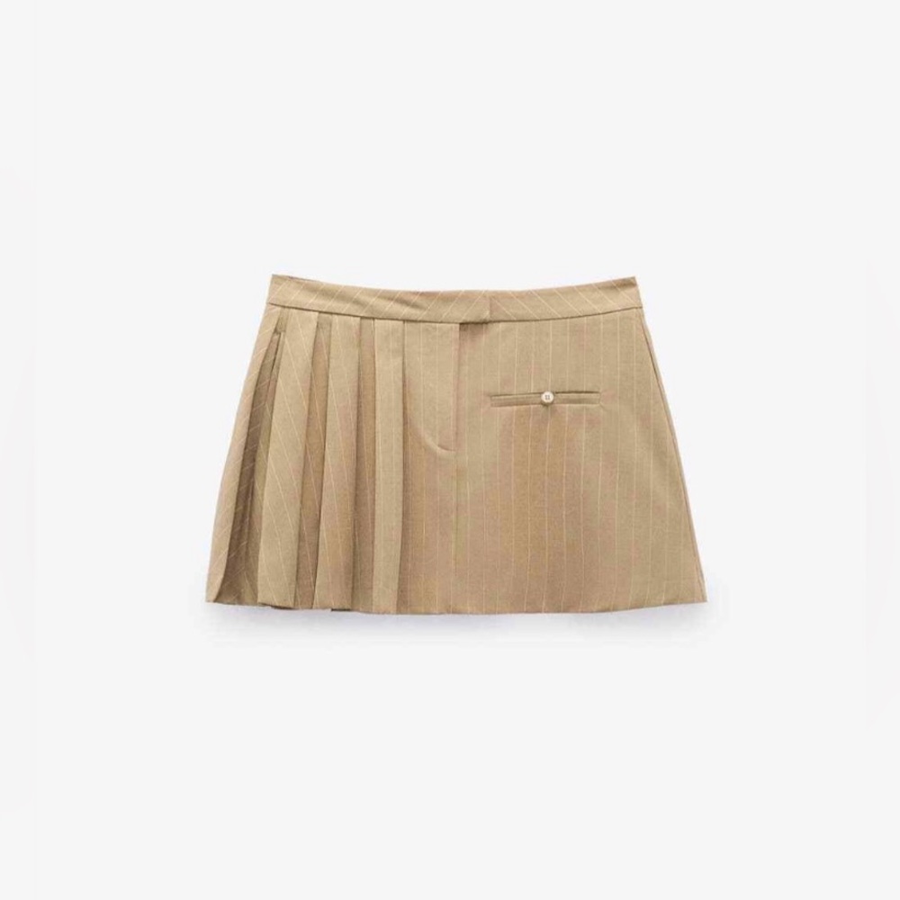 NWOT Zara combination mini skirt